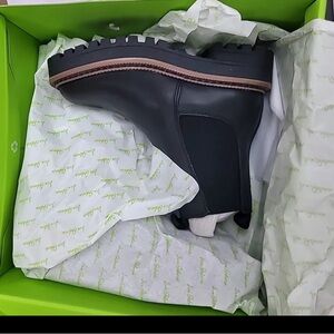 NEW Sam Edelman laguna Chelsea boots black leather 12